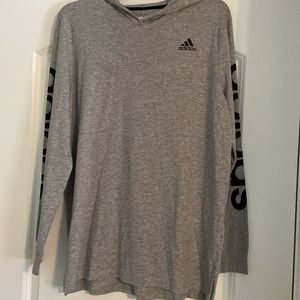 Long sleeve hoodie shirt.